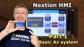 Контроллер поворотного устройства VK4GHZ Nextion для K3NG, часть 1 &mdash; базовая система Az
