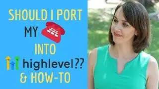How to Port Number into Go High Level from Callrail