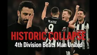 Man United LOSE TO 4th DIVISION TEAM - Amorim's Job OVER?