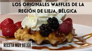 Como hacer waffles belgas/ La receta de la Abuela BELGA/ ideal para NEGOCIO