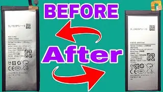 How to repair mobile phone battery, Samsung Galaxy mobile phone battery Swollen repair #trick