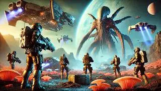 In 2132, a Food Shortage Forces Humans to Hunt Massive Aliens in Space | Movie Recap