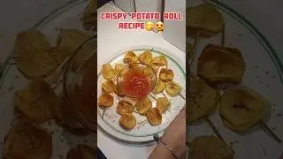 crispy potato roll recipe🤗🥔✨️.   #viral #food #cooking #easyrecipe #recipe #shorts #snacks #asmr