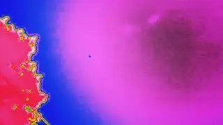 Two objects drifting in tandem;cloaked in a meteorological array