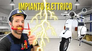 Ho rifatto l'impianto elettrico della Vespa PX 🛵 Senza esperienza