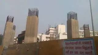 Patna, R Block Flyover Bridge FOB Current status@22 May 2018, Bihar's Development