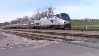 [4K] Amtrak P042/04T the Pennsylvania east at Cove PA
