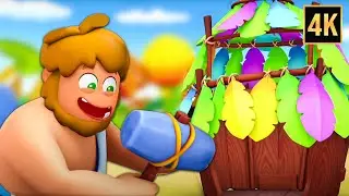 Crazy Treehouse Adventures - Funny Silent Comedy Cartoon Videos for Children