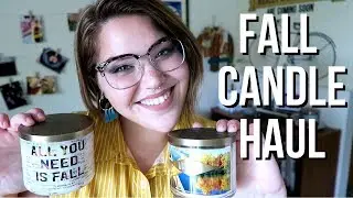 Bath and Body Works Fall Candle Haul | 2018