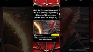 Doctor Strange vs. Krugarr: Sorcerer Supreme Showdown