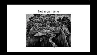 Art Analysis: Not in our name by Juana Alicia and Genny Lim