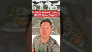 The BEST way to find GREAT Rental Properties to Buy