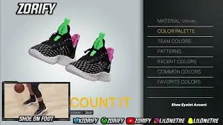NBA 2K23 Next Gen Shoe Creator - Under Armour Curry 9 