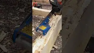 Log Cabin Build | Log Wizard Gets The Job Done