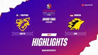 ONIC PH vs ONIC HIGHLIGHTS GRAND FINAL ESL Snapdragon Pro Series S6 | ONIC vs ONIC ESPORTSTV