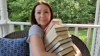 An Atmospheric Library Haul (cozy mysteries, Christian historical fiction and some random reads)