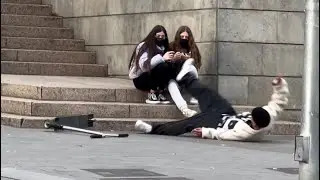 CÁMARA OCULTA en SCOOTER! (caídas graciosas)