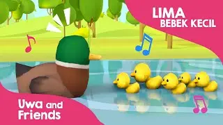 Lima 5 bebek kecil berenang  - Lagu Anak Populer 2020