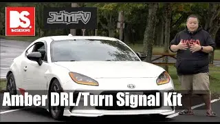 22+ Toyota GR86/BRZ. Amber DRL/Turn signal overlay kits (Badgeskins/JDMFV)