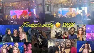 Seth Anandram Jaipuria College Fresher&rsquo;s party 2K24❤️ | #vlog #sajc #jaipuria #freshers #college