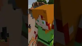 Alex sacrifice his live for Steve😢 #minecraftanimation