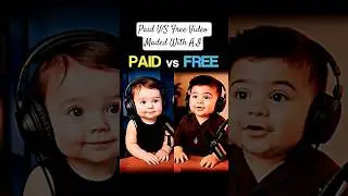 Paid V/S Free #trending #ai #paidv/sfree