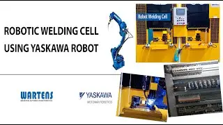 Yaskawa Robot Welding cell - Motoman AR1440 + Delta AS Series PLC