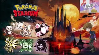 Pokemon Stadium Kaizo - Gym Leader Castle - Vs Elite Four and Gary - (R1)