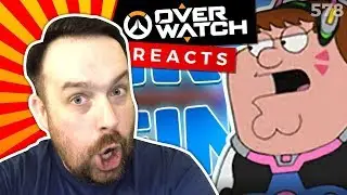 Reaction: Peter Griffin Soundboard in Overwatch Competitive! (Overwatch Trolling)