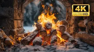🔥 No Ads Fireplace 4K HDR Dolby Vision (Original Video Quality) #274  #fireplace #fireplacesounds