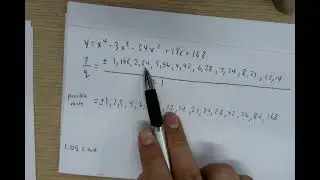LT 3B: Part 1 of Finding Roots (All Possible Roots)