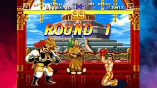 🥰(Carn) vs (Max , Shura) II World Heroes 2 II Fighting Games