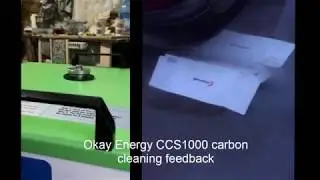 oxyhydrogen engine carbon cleaning machine CCS1000 feedback