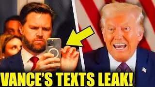 Vance SCREWS Trump As LEAKED Texts HUMILIATE Him At WORST TIME!
