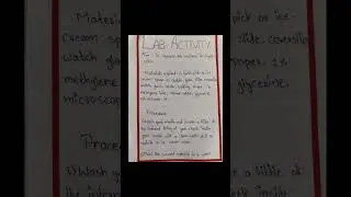 9th class biology lab activity: observing nucleus in cheek cell #lab activity #biology#subscribe