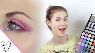Цветной мэйк с палеткой от NYX ''Beauty on the go'' / Colorfull makeup