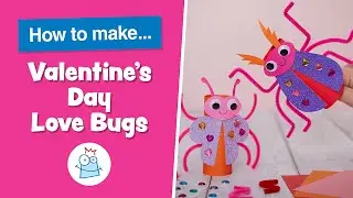 How To Make Valentine's Day Love Bugs | Baker Ross