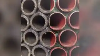 CleanCo Systems dry mechanical cleaning of a heat exchanger