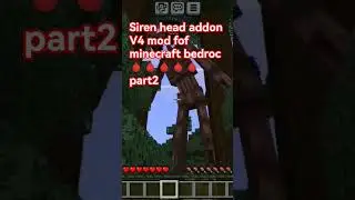 minecraft siren head addon mod V4 fof minecraft bedroc part 2