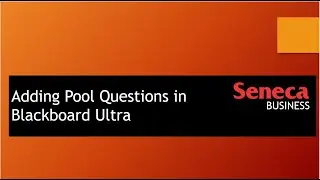 Ultra: Adding Question from Test Bank