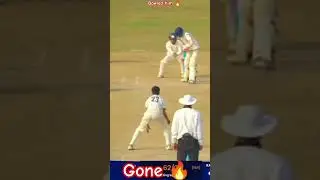 leg spin bowling 🔥 bowled him 🔥#cricketshorts #cricket #viralshorts #shorts