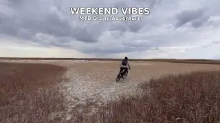 Autumn Ride on Dried Lake Trails &ndash; MTB Drone Adventure