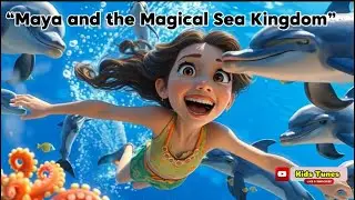Maya and the Magical Sea Kingdom | Underwater Adventure Story for Kids | Bravery & Friendship