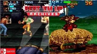 Beat'Em Up Archives Qubyte Classics Nintendo switch gameplay
