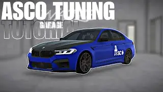 Asco tuning BMW M5 Competition Build tutorial in Car Parking Multiplayer 