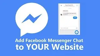 How to add facebook customer chat plugin to your any website easily
