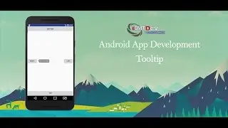 Android Studio Tutorial - Tooltip