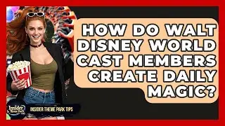 How Do Walt Disney World Cast Members Create Daily Magic? - Insider Theme Park Tips