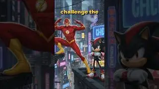 ⚡️FLASH VS SHADOW🦔 The Race Of The Century🏁😲