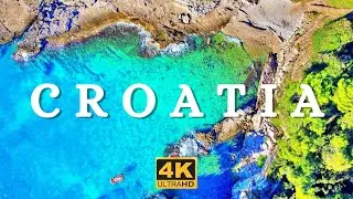 CROATIA (4K UHD) Ambient Drone Film + Meditation Music for Stress Relief
